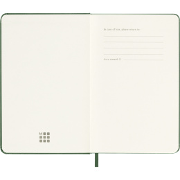 Kalender 12M Weekly Notebook 2027 Hardcover Pocket Myrtle Green  in de groep Papier & Blokken / Kalenders en agenda's / 12 maanden agenda's bij Voorcrea (137460)