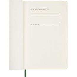 Kalender 12M Weekly Notebook 2027 Softcover Pocket Myrtle Green  in de groep Papier & Blokken / Kalenders en agenda's / 12 maanden agenda's bij Voorcrea (137461)