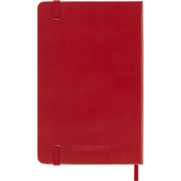 Kalender 12M Weekly Notebook 2027 Hardcover Pocket Red  in de groep Papier & Blokken / Kalenders en agenda's / 12 maanden agenda's bij Voorcrea (137463)