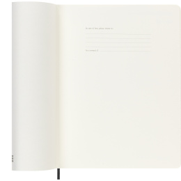 Kalender 12M Weekly Notebook 2027 Softcover XL Black  in de groep Papier & Blokken / Kalenders en agenda's / 12 maanden agenda's bij Voorcrea (137467)