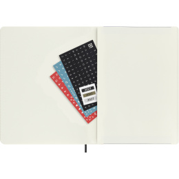 Kalender 12M Weekly Notebook 2027 Softcover XL Black  in de groep Papier & Blokken / Kalenders en agenda's / 12 maanden agenda's bij Voorcrea (137467)
