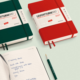 Kalender Daily Planner 2027 A5 Sage in de groep Papier & Blokken / Kalenders en agenda's / 12 maanden agenda's bij Voorcrea (137530)