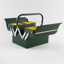 Toolbox Atena Green in de groep Creëren & Hobby / Organiseren / Opbergdozen bij Voorcrea (137542)