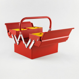 Toolbox Atena Red in de groep Creëren & Hobby / Organiseren / Opbergdozen bij Voorcrea (137543)