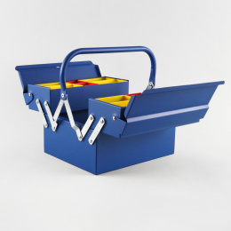 Toolbox Atena Blue in de groep Creëren & Hobby / Organiseren / Opbergdozen bij Voorcrea (137544)