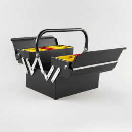 Toolbox Atena Black in de groep Creëren & Hobby / Organiseren / Opbergdozen bij Voorcrea (137545)