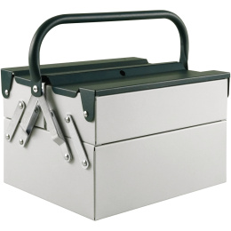 Toolbox Atena Grey/Green in de groep Creëren & Hobby / Organiseren / Opbergdozen bij Voorcrea (137546)