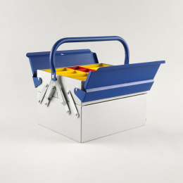 Toolbox Atena Grey/Blue in de groep Creëren & Hobby / Organiseren / Opbergdozen bij Voorcrea (137548)