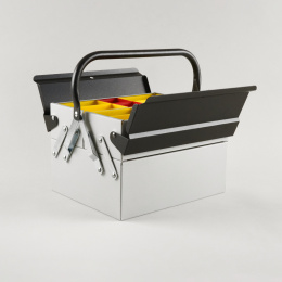 Toolbox Atena Grey/Black in de groep Creëren & Hobby / Organiseren / Opbergdozen bij Voorcrea (137549)