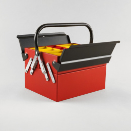 Toolbox Atena Red/Black in de groep Creëren & Hobby / Organiseren / Opbergdozen bij Voorcrea (137550)