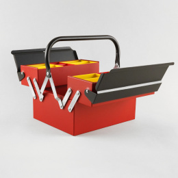 Toolbox Atena Red/Black in de groep Creëren & Hobby / Organiseren / Opbergdozen bij Voorcrea (137550)