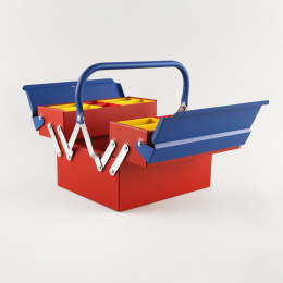 Toolbox Atena Blue/Red in de groep Creëren & Hobby / Organiseren / Opbergdozen bij Voorcrea (137551)
