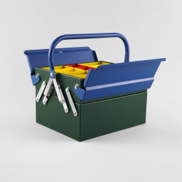 Toolbox Atena Green/Blue in de groep Creëren & Hobby / Organiseren / Opbergdozen bij Voorcrea (137553)