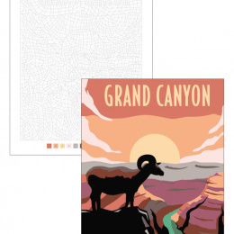 Color by Numbers: US National Parks in de groep Creëren & Hobby / Boeken / Instructieboeken bij Voorcrea (137576)