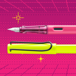 Safari Vulpen Neon Yellow in de groep Pennen / Fine Writing / Vulpennen bij Voorcrea (137577_r)