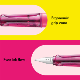 Safari Vulpen Neon Pink in de groep Pennen / Fine Writing / Vulpennen bij Voorcrea (137583_r)