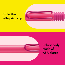 Safari Balpen Neon Pink in de groep Pennen / Fine Writing / Balpennen bij Voorcrea (137586)