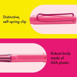 Safari Rollerball Neon Pink in de groep Pennen / Fine Writing / Rollerball bij Voorcrea (137587)
