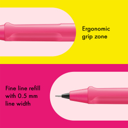 Safari Vulpotlood 0.5 Neon Pink in de groep Pennen / Schrijven / Vulpotloden bij Voorcrea (137588)