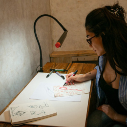 Techne 2 Artist & Drafting Lamp in de groep Creëren & Hobby / Hobbytoebehoren / Verlichting bij Voorcrea (137590)