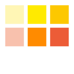 Pigment Arts Brush Pen 6-set Yellow/Orange in de groep Product series / Staedtler Artist Series bij Voorcrea (137615)