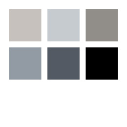 Pigment Arts Soft Brush Pen 6-set Grey in de groep Pennen / Kunstenaarspotloden en -stiften / Brushpennen bij Voorcrea (137626)