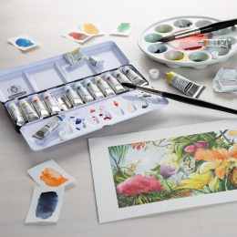 Horadam Aquarell Tube 5ml 6-set in de groep Kunstenaarsmateriaal / Kunstenaarsverf / Aquarelverf / Aquarelverf in tube bij Voorcrea (137786)