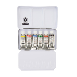 Horadam Aquarell Tube 5ml 6-set in de groep Kunstenaarsmateriaal / Kunstenaarsverf / Aquarelverf / Aquarelverf in tube bij Voorcrea (137786)