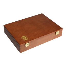 Olieverf Norma Blue Houten Set in de groep Kunstenaarsmateriaal / Kunstenaarsverf / Olieverf bij Voorcrea (137788)