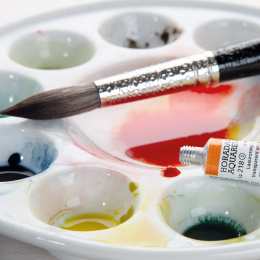 Horadam Aquarell Wood 20 ml 12-set in de groep Kunstenaarsmateriaal / Kunstenaarsverf / Aquarelverf / Aquarelverf in tube bij Voorcrea (137790)