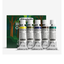 Horadam Gouache 5x5 ml Magic Forest in de groep Kunstenaarsmateriaal / Kunstenaarsverf / Gouache bij Voorcrea (137807)