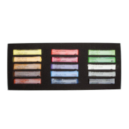 Soft Pastel 15-set in de groep Kunstenaarsmateriaal / Krijt en potloden / Pastelkrijt bij Voorcrea (137814)