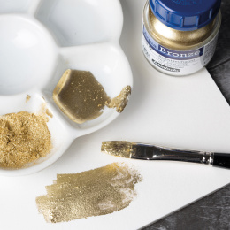 Aqua Bronze Rich Pale Gold in de groep Kunstenaarsmateriaal / Kunstenaarsverf / Pigment bij Voorcrea (137818)