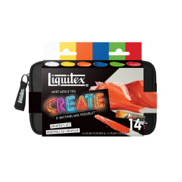 Acrylverf Basics Creator's Set 6x22 ml in de groep Kunstenaarsmateriaal / Kunstenaarsverf / Acrylverf bij Voorcrea (137828)