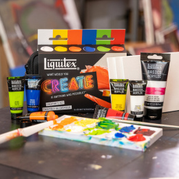 Acrylverf Basics Creator's Set 6x22 ml in de groep Kunstenaarsmateriaal / Kunstenaarsverf / Acrylverf bij Voorcrea (137828)