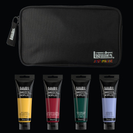 Acrylverf Basics Gem Theory Set 4 x 118 ml in de groep Kunstenaarsmateriaal / Kunstenaarsverf / Acrylverf bij Voorcrea (137832)