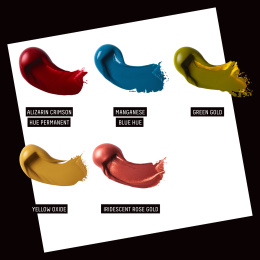 Acrylverf Pro Heavy Body Retro Luxe Set 5 x 22 ml in de groep Kunstenaarsmateriaal / Kunstenaarsverf / Acrylverf bij Voorcrea (137835)