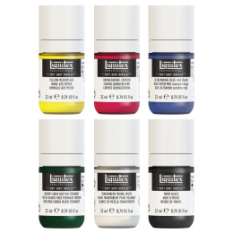 Acrylverf Soft Body Mixing Set 6x22 ml in de groep Kunstenaarsmateriaal / Kunstenaarsverf / Acrylverf bij Voorcrea (137837)