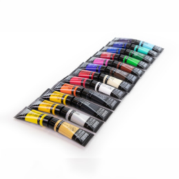 Acrylverf Basics Set 24x22 ml in de groep Kunstenaarsmateriaal / Kunstenaarsverf / Acrylverf bij Voorcrea (137849)