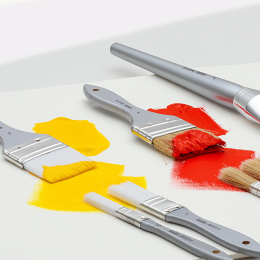 Synthetische acrylpenselen Spalter 3-delige set in de groep Kunstenaarsmateriaal / Penselen / Synthetische penselen bij Voorcrea (137857)