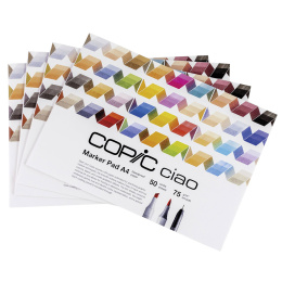 Marker Pad Ciao A4-blok in de groep Papier & Blokken / Tekenblokken / Markerblokken bij Voorcrea (137885)
