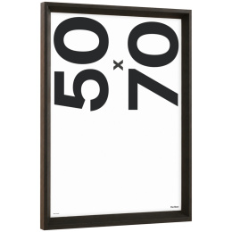 Houten lijst Espresso 50x70 cm in de groep Creëren & Hobby / Organiseren / Lijsten / Bruine lijsten bij Voorcrea (137900)