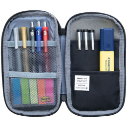 Potloodetui Smart-fit Compact Black in de groep Pennen / Accessoires voor pennen / Etuis en hoezen bij Voorcrea (137913)