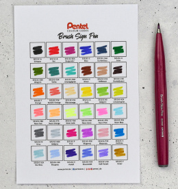 Fude Touch Brush Sign Pen 36-set in de groep Pennen / Kunstenaarspotloden en -stiften / Brushpennen bij Voorcrea (137956)
