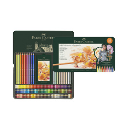Kleurpotloden Polychromos 140-set  in de groep Pennen / Kunstenaarspotloden en -stiften / Kleurpotloden bij Voorcrea (137959)