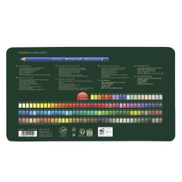 Kleurpotloden Polychromos 140-set  in de groep Pennen / Kunstenaarspotloden en -stiften / Kleurpotloden bij Voorcrea (137959)