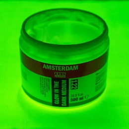 Glow in the dark medium 122 120 ml in de groep Kunstenaarsmateriaal / Schildermedia en vernis / Acrylmedium bij Voorcrea (137986)