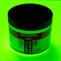 Glow in the dark medium 122 120 ml in de groep Kunstenaarsmateriaal / Schildermedia en vernis / Acrylmedium bij Voorcrea (137986)