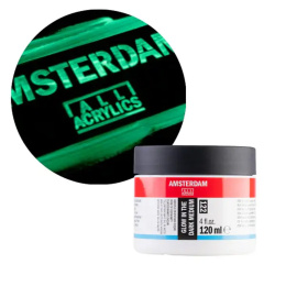 Glow in the dark medium 122 120 ml in de groep Kunstenaarsmateriaal / Schildermedia en vernis / Acrylmedium bij Voorcrea (137986)