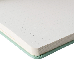 Notebook 13x21 cm Hard Cover Japanese Kerria Dotted in de groep Papier & Blokken / Schrijven en noteren / Notitieboeken bij Voorcrea (137991)